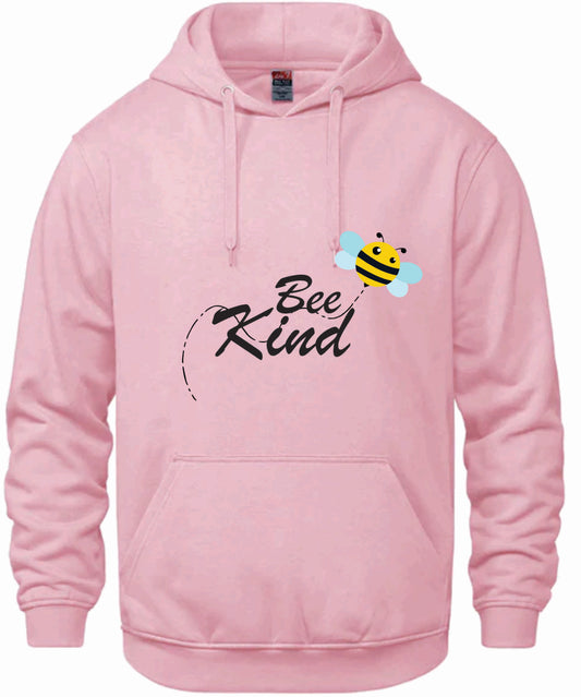 Pink Hoodie Bee Kind