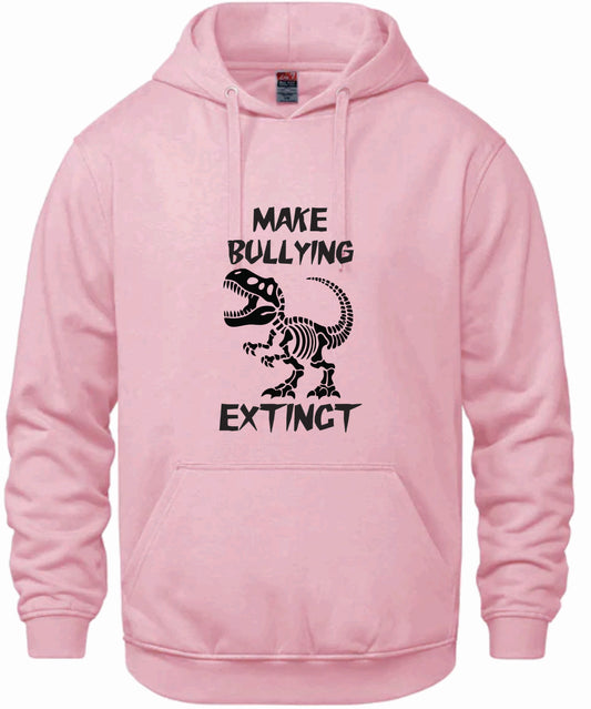 Pink Hoodie Make Bullying Extingt