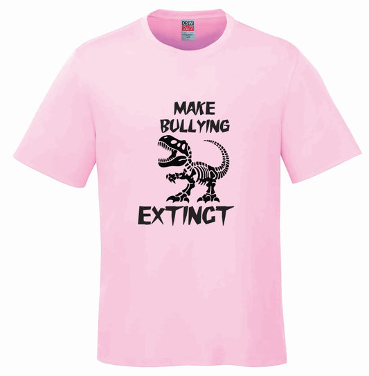 Pink t-shirt Make Bullying Extingt